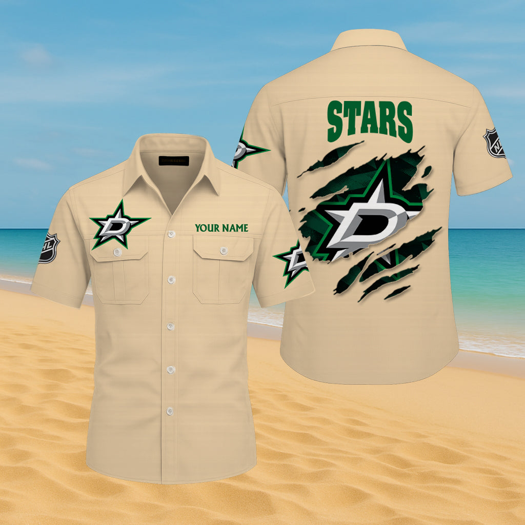 LIMITED EDITION - NEW CUSTOMIZED NHL15 DLS DALLAS STARS CARGO SHIRT