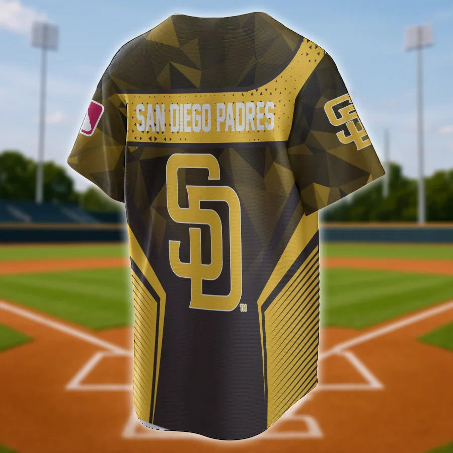 LIMITED EDITION - NEW CUSTOMIZED MLB18 SD PADRES BASEBALL JERSEY