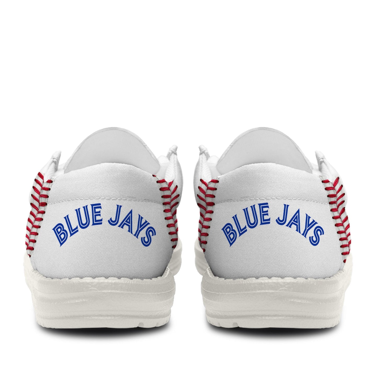 LIMITED EDITION - NEW CUSTOMIZED MLB12 TR BLUE JAYS LOAFER SHOES