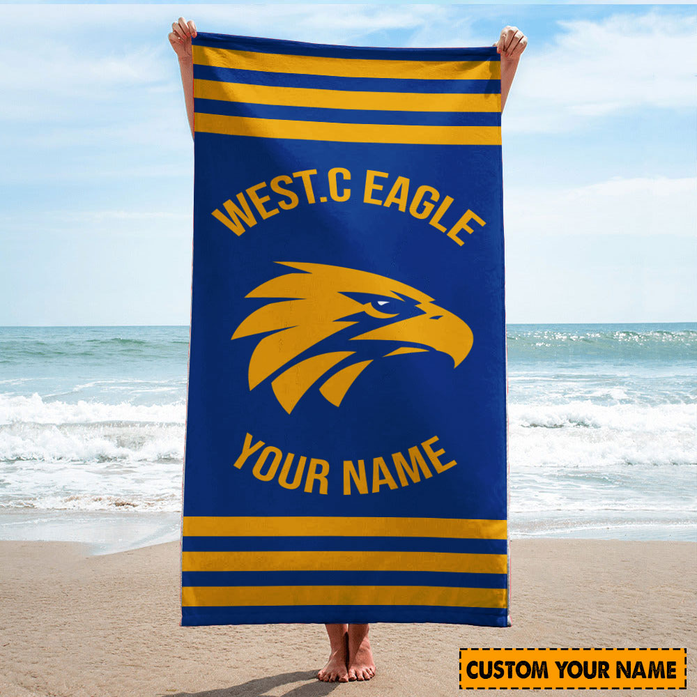 LIMITED EDITION - NEW 16 WCE CUSTOMIZED BEACH & BATH TOWEL