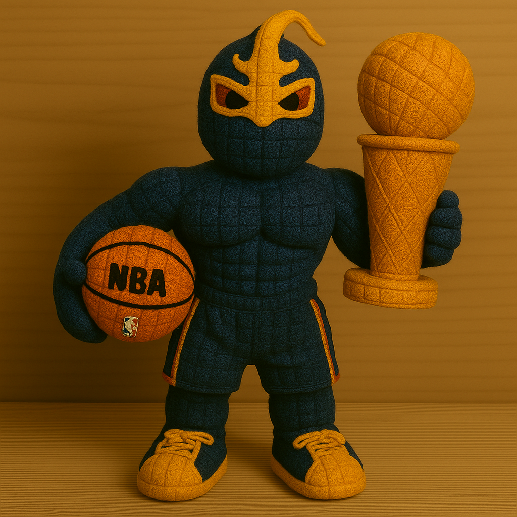 Limited Edition - NBA 12 GSW Golden State Warriors Handmade Crochet
