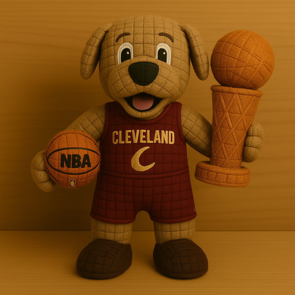 Limited Edition - NBA 02 CC Cleveland Cavaliers Handmade Crochet