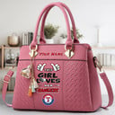 LIMITED EDITION - NEW CUSTOMIZED MLB08 TRS TEXAS RANGERS WOMEN'S HANDBAGS MULTICOLOR