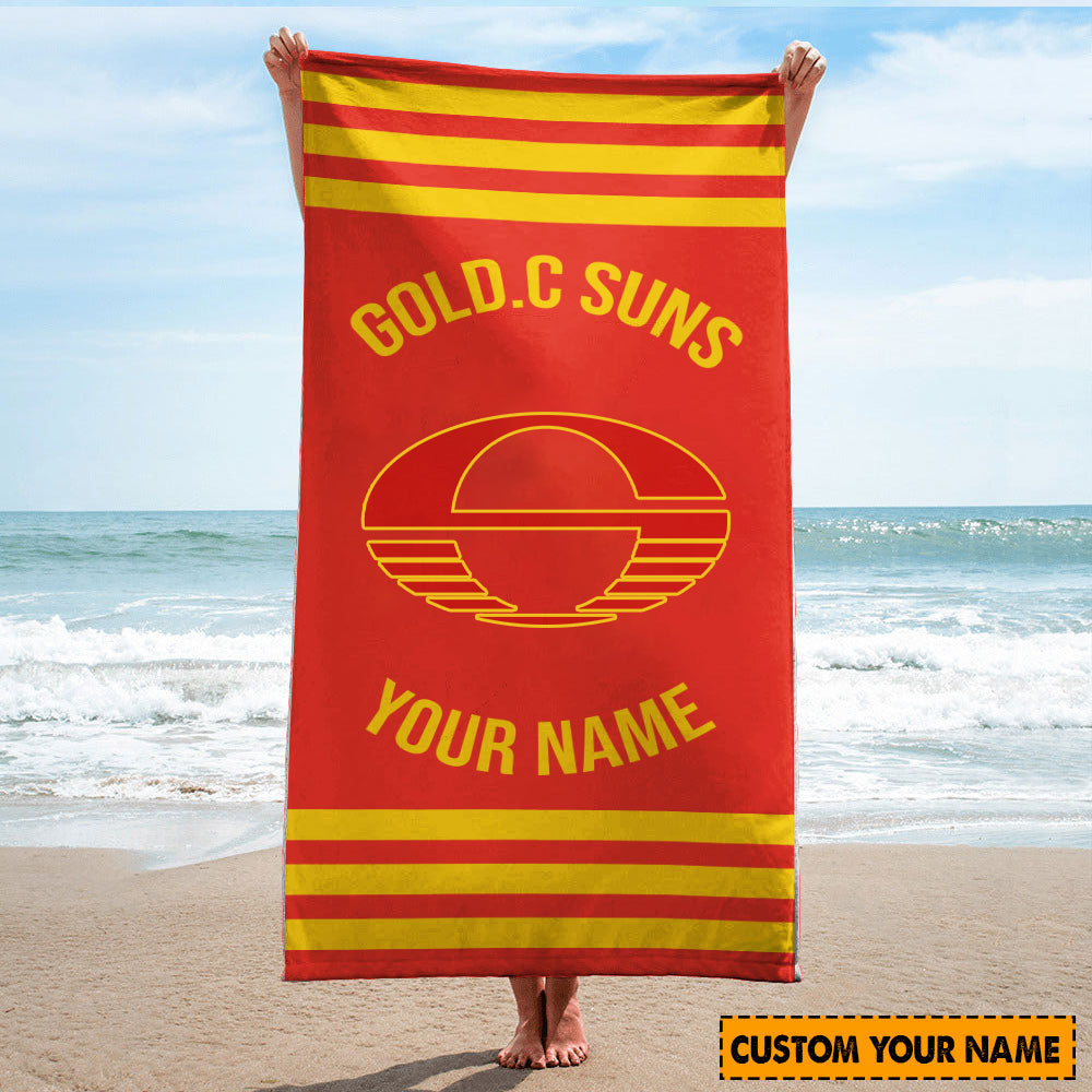 LIMITED EDITION - NEW 18 GCS CUSTOMIZED BEACH & BATH TOWEL