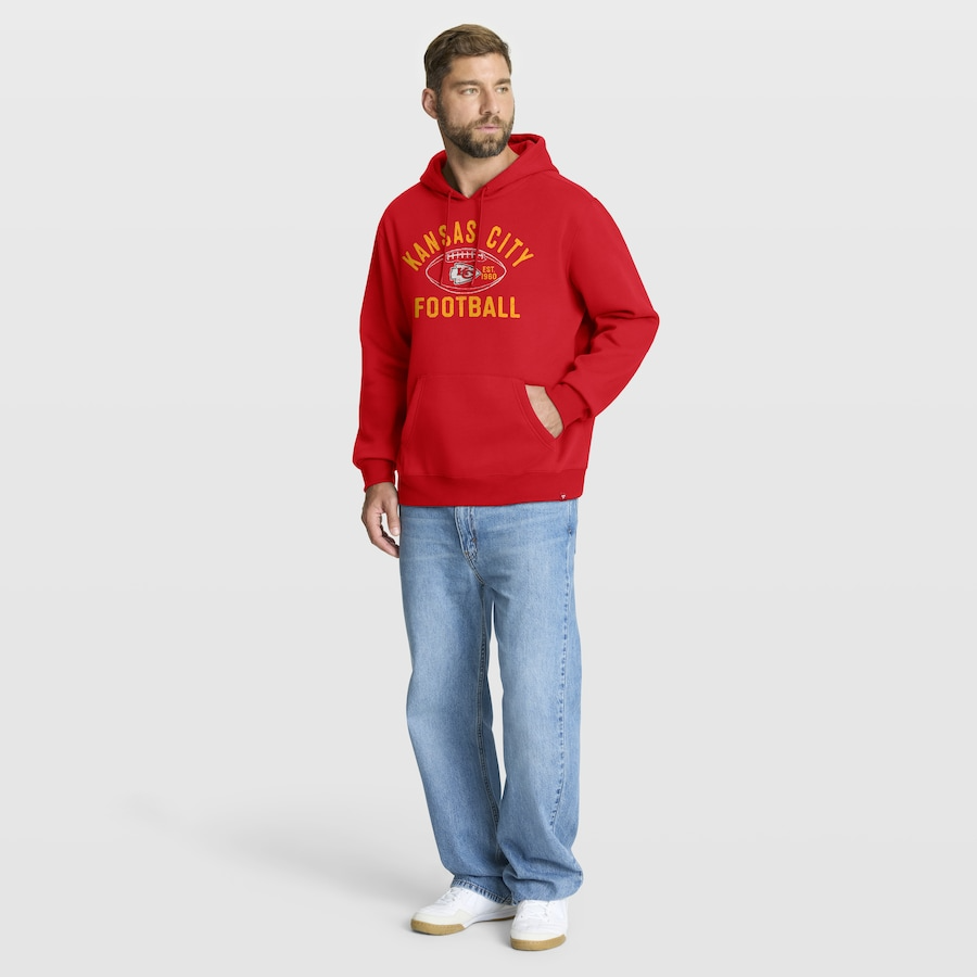 LIMITED EDITION - NEW PREMIUM NFL01 KCC KANSAS CITY CHIEFS HOME KITS HOODIE