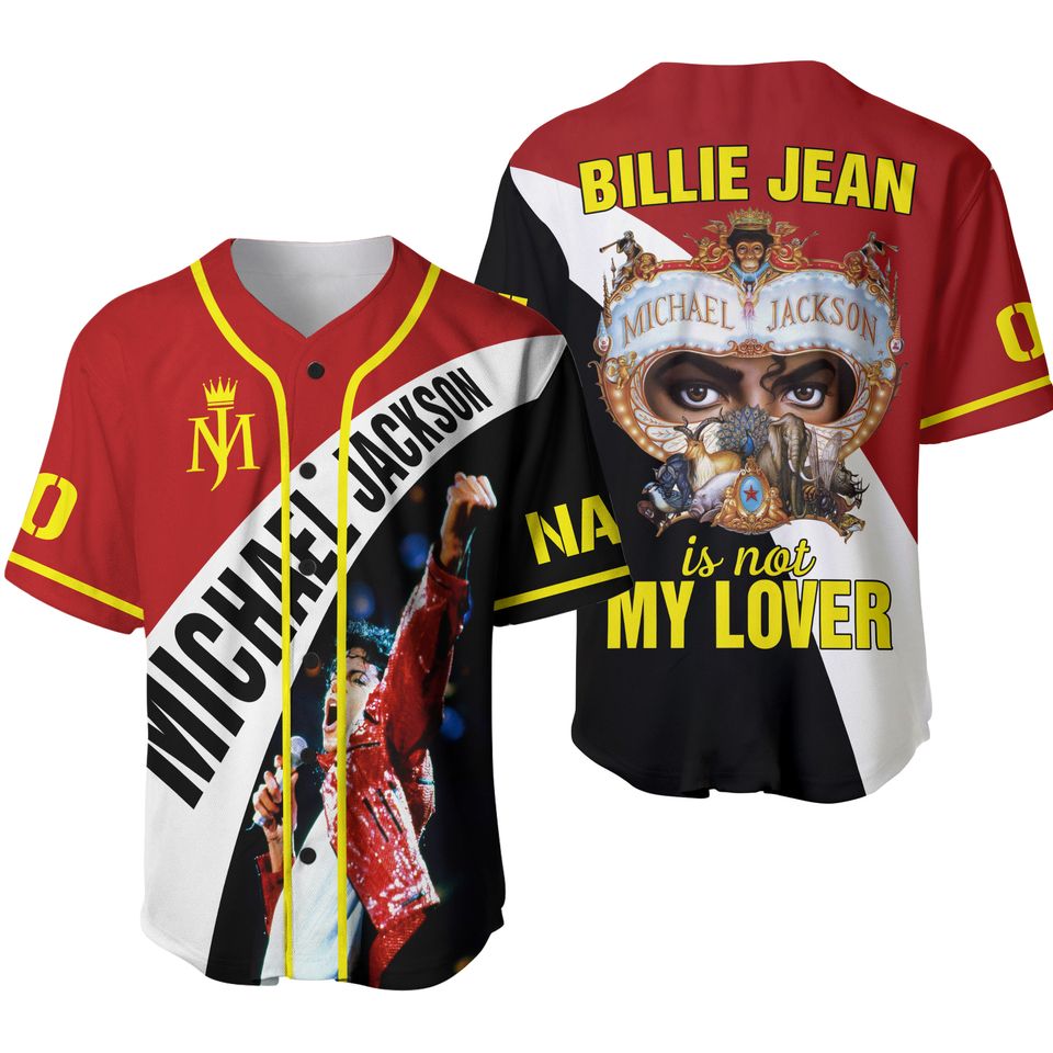 Michael Jackson Baseball Jersey