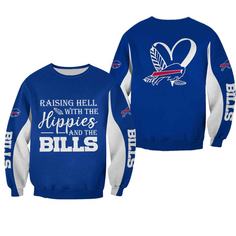 LIMITED EDITION - NEW CUSTOMIZED NFL03 BFB BUFFALO BILLS HOODIE, ZIP HOODIE, SWEATSHIRT