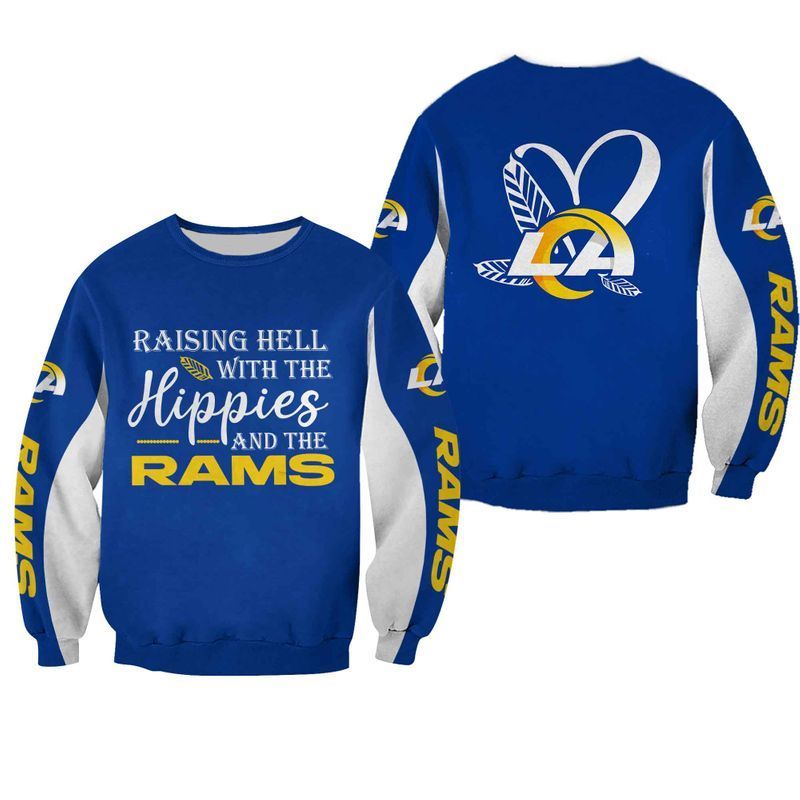 LIMITED EDITION - NEW CUSTOMIZED NFL22 LAR LOS ANGELES RAMS HOODIE, ZIP HOODIE, SWEATSHIRT