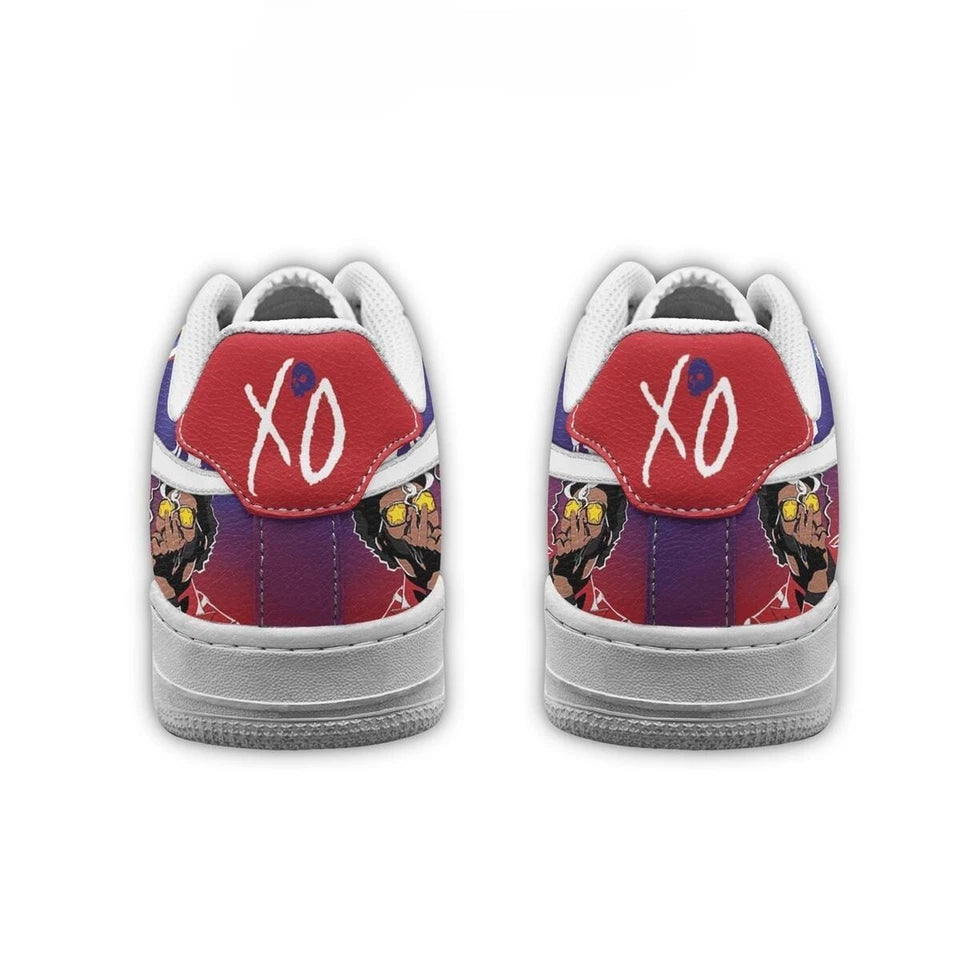 LIMITED EDITION - NEW CUSTOMIZED THE WEEKND SNEAKERS