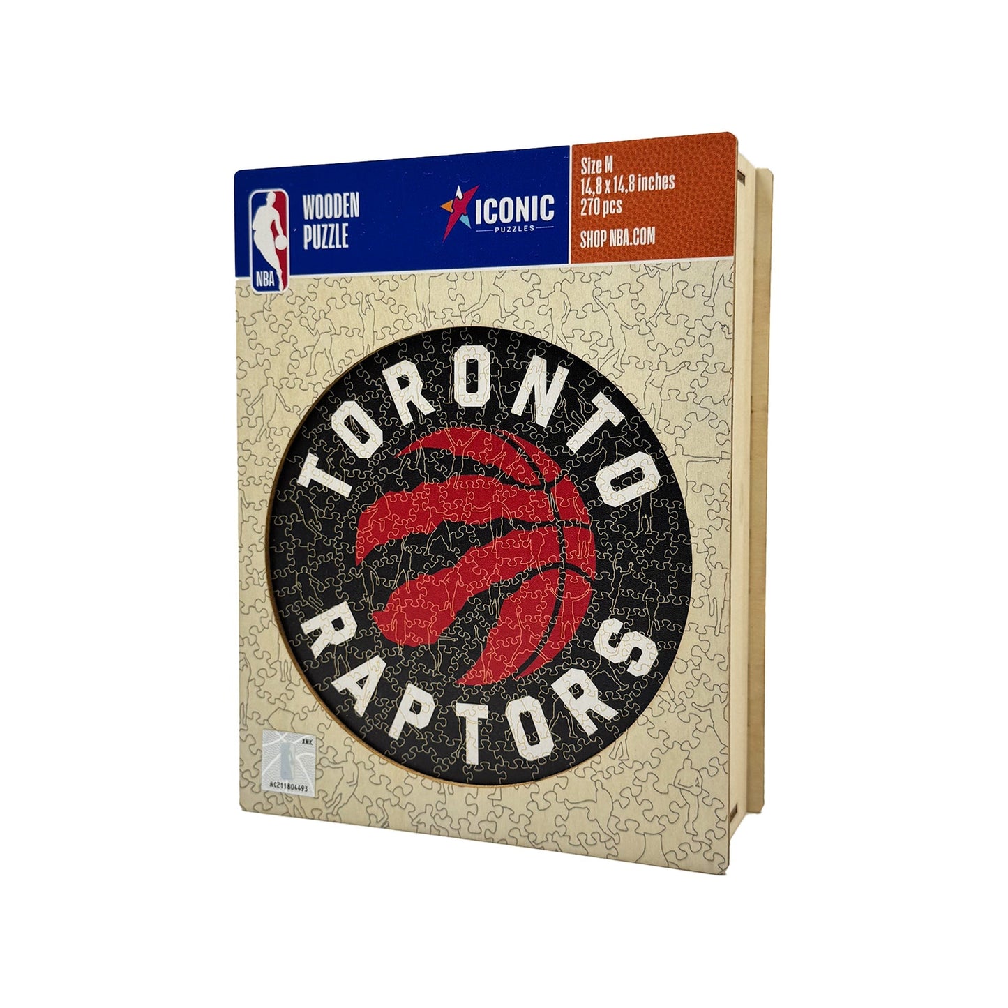 LIMITED EDITION - NEW CUSTOMIZED NBA24 TR TORONTO RAPTORS WOODEN PUZZLE