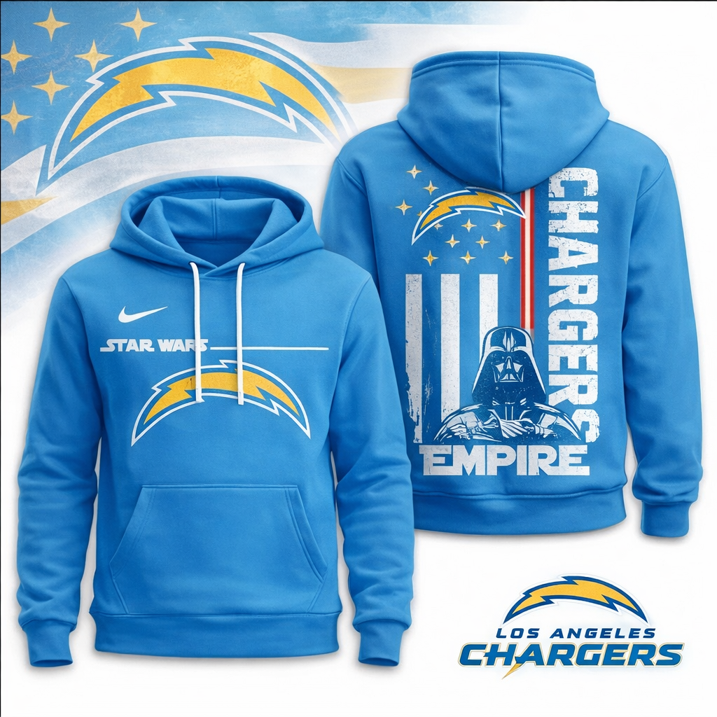 LIMITED EDITION - NEW CUSTOMIZED NFL09 LAC LOS ANGELES CHARGERS UNISEX T-SHIRT, POLO, HOODIE & JACKETS
