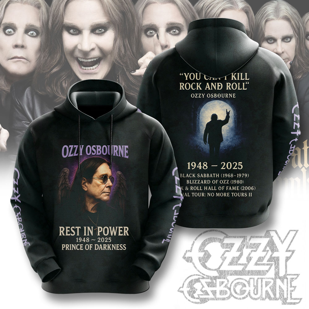 NEW PREMIUM BLACK SABBATH x OZZY OSBOURNE UNISEX SHIRT