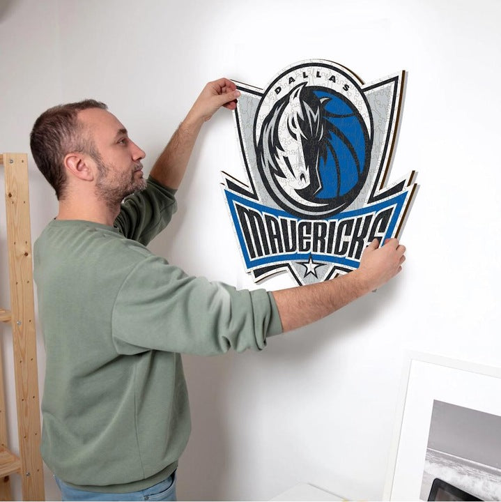 LIMITED EDITION - NEW CUSTOMIZED NBA18 DM DALLAS MAVERICKS WOODEN PUZZLE