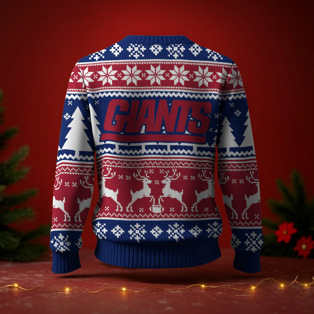 LIMITED EDITION - NEW CUSTOMIZED NFL25 NYJ NEW YORK JETS UGLY SWEATER