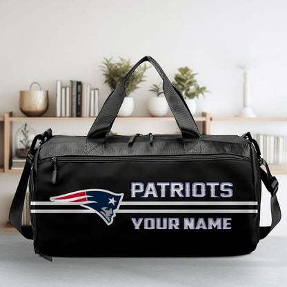 LIMITED EDITION - NEW CUSTOMIZED NFL27 NEP NEW ENGLAND PATRIOTS SPORTS FITNESS BAG