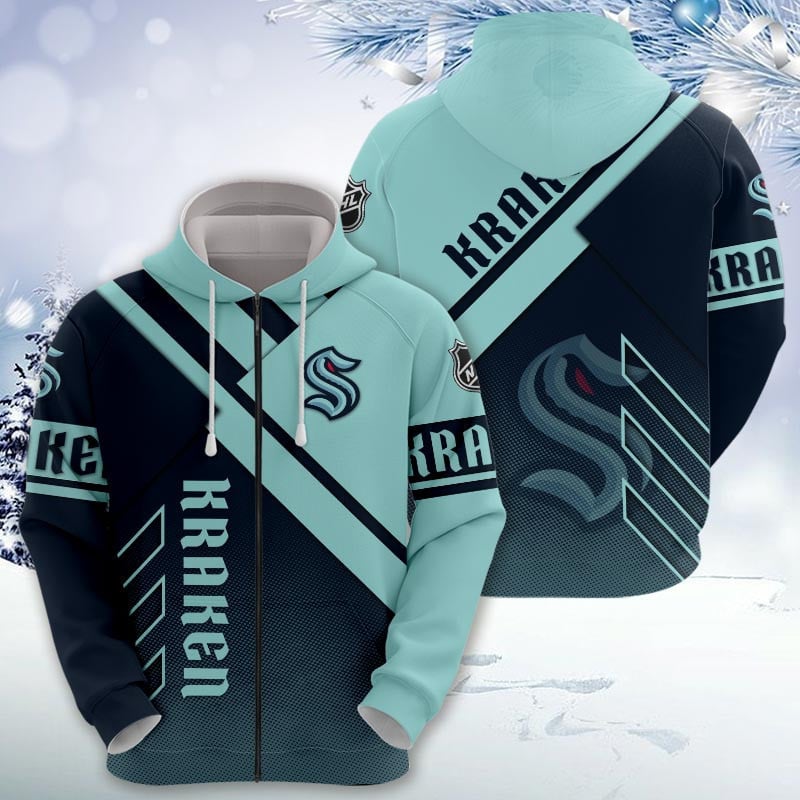 LIMITED EDITION - NEW CUSTOMIZED NHL20 STK SEATTLE KRAKEN UNISEX T-SHIRT, POLO, HOODIE & JACKETS