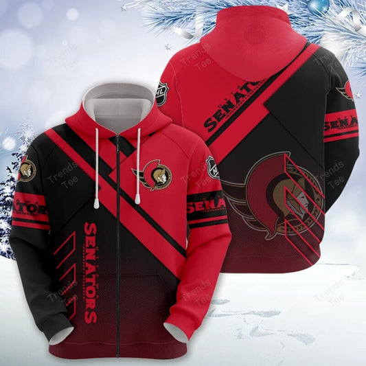 LIMITED EDITION - NEW CUSTOMIZED NHL29 OSN OTTAWA SENATORS UNISEX T-SHIRT, POLO, HOODIE & JACKETS