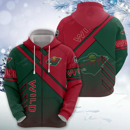 LIMITED EDITION - NEW CUSTOMIZED NHL13 MNW MINNESOTA WILD UNISEX T-SHIRT, POLO, HOODIE & JACKETS