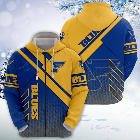 LIMITED EDITION - NEW CUSTOMIZED NHL14 SLB ST. LOUIS BLUES UNISEX T-SHIRT, POLO, HOODIE & JACKETS