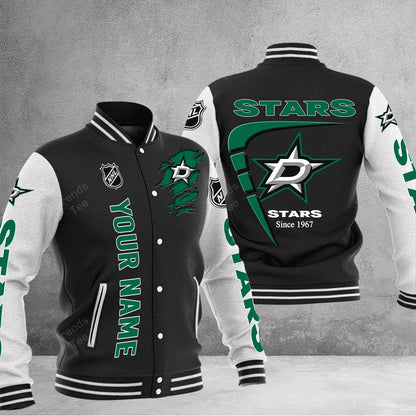 LIMITED EDITION - NEW PREMIUM NHL15 DLS DALLAS STARS BASEBALL JACKET