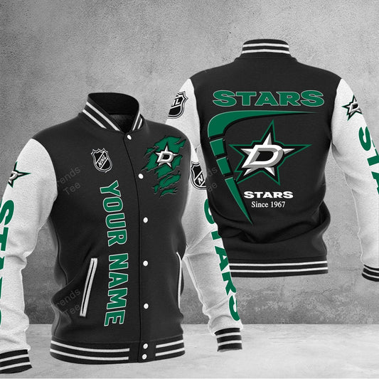LIMITED EDITION - NEW PREMIUM NHL15 DLS DALLAS STARS BASEBALL JACKET