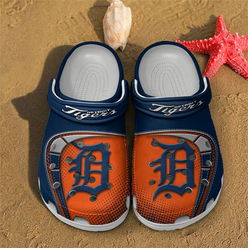 LIMITED EDITION - NEW CUSTOMIZED MLB16 DTS DETROIT TIGERS CLOGS