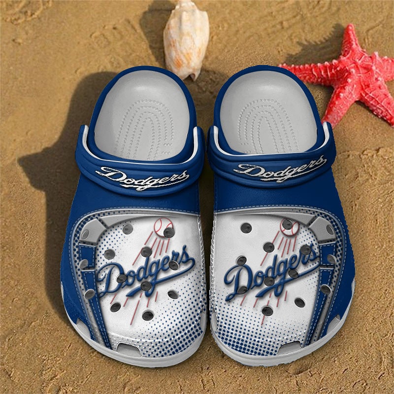 LIMITED EDITION - NEW CUSTOMIZED MLB02 LAD LOS ANGELES DODGERS CLOGS