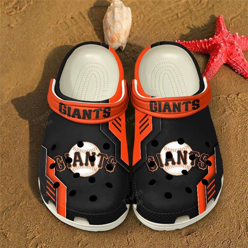 LIMITED EDITION - NEW CUSTOMIZED MLB06 SFG SAN FRANCISCO GIANTS CLOGS