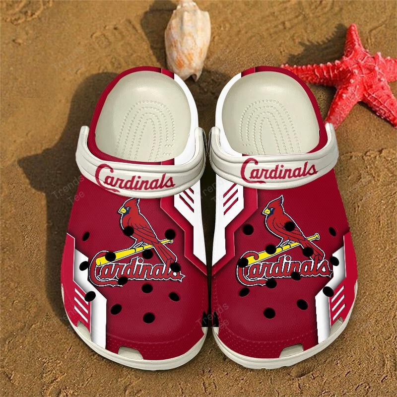 LIMITED EDITION - NEW CUSTOMIZED MLB24 SLC ST. LOUIS CARDINALS CLOGS