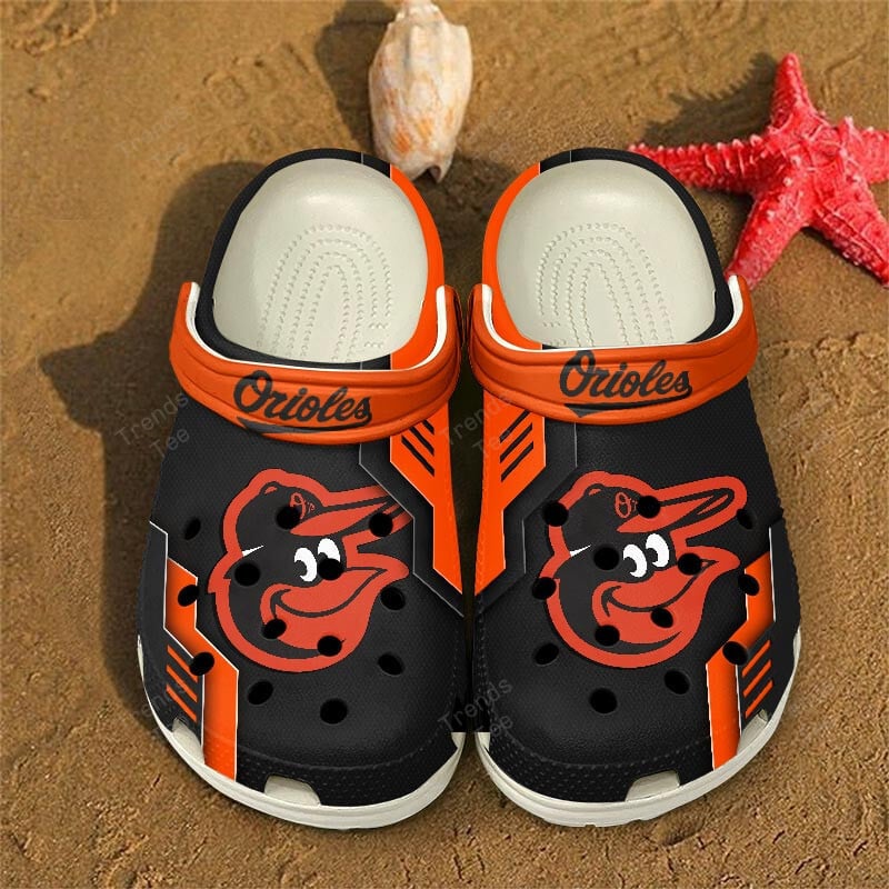 LIMITED EDITION - NEW CUSTOMIZED MLB25 BOS BALTIMORE ORIOLES CLOGS