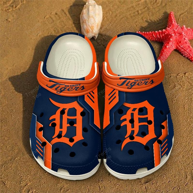 LIMITED EDITION - NEW CUSTOMIZED MLB16 DTS DETROIT TIGERS CLOGS