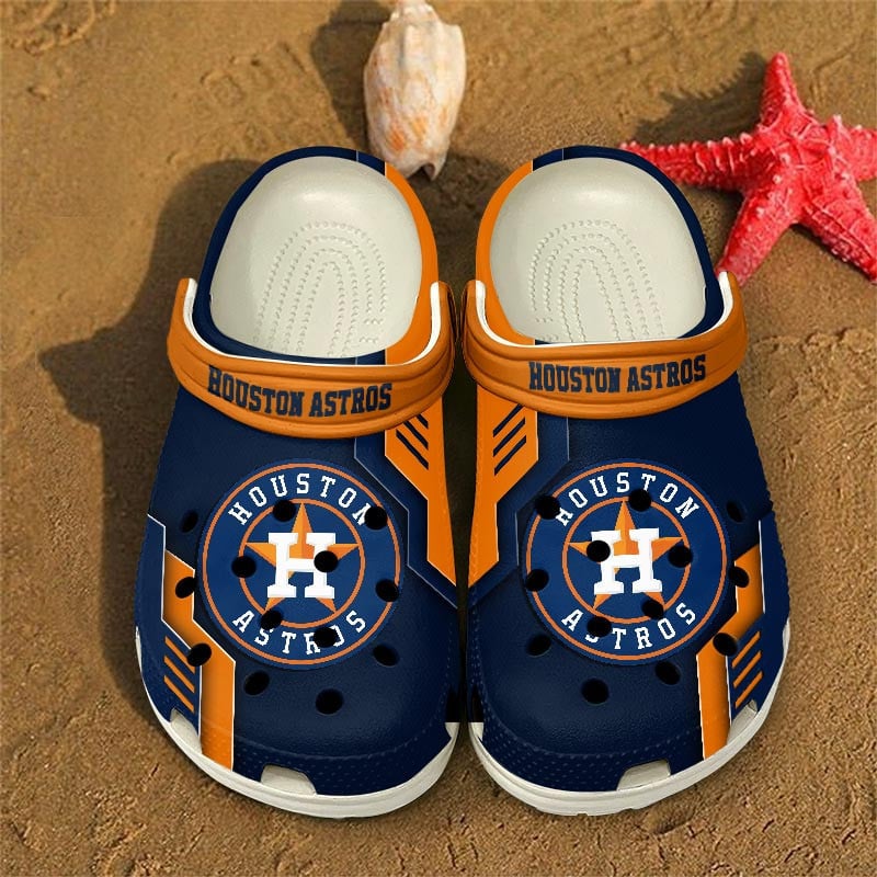 LIMITED EDITION - NEW CUSTOMIZED MLB10 HAS HOUSTON ASTROS CLOGS