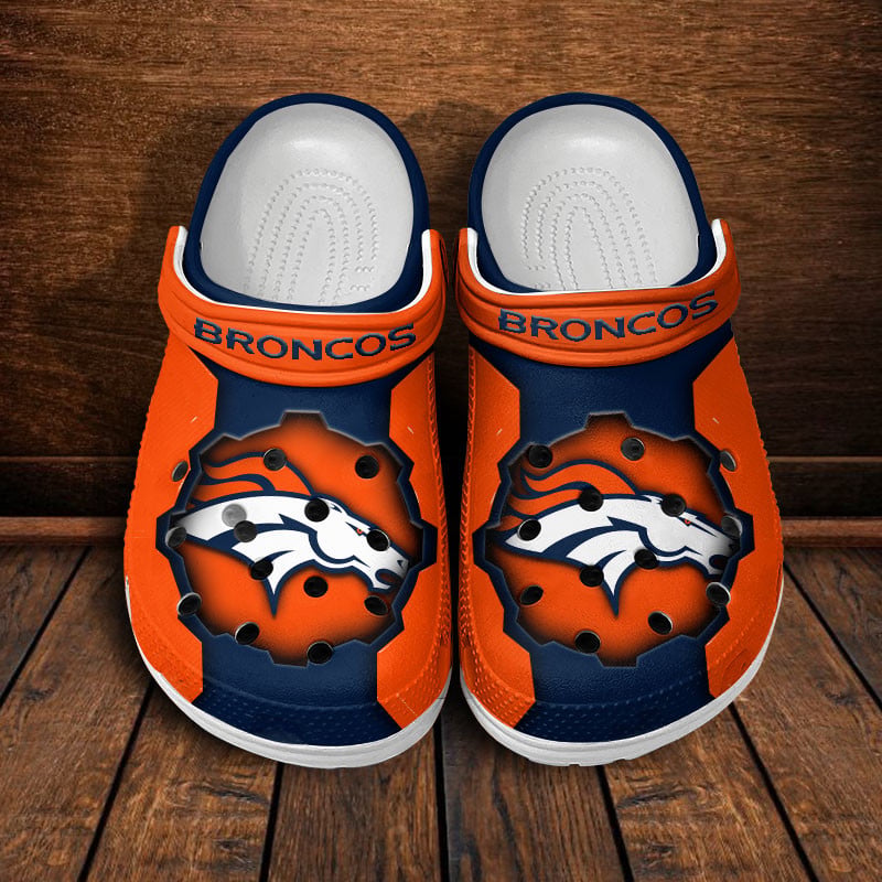 LIMITED EDITION - NEW CUSTOMIZED NFL13 DVB DENVER BRONCOS CLOGS