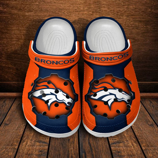 LIMITED EDITION - NEW CUSTOMIZED NFL13 DVB DENVER BRONCOS CLOGS
