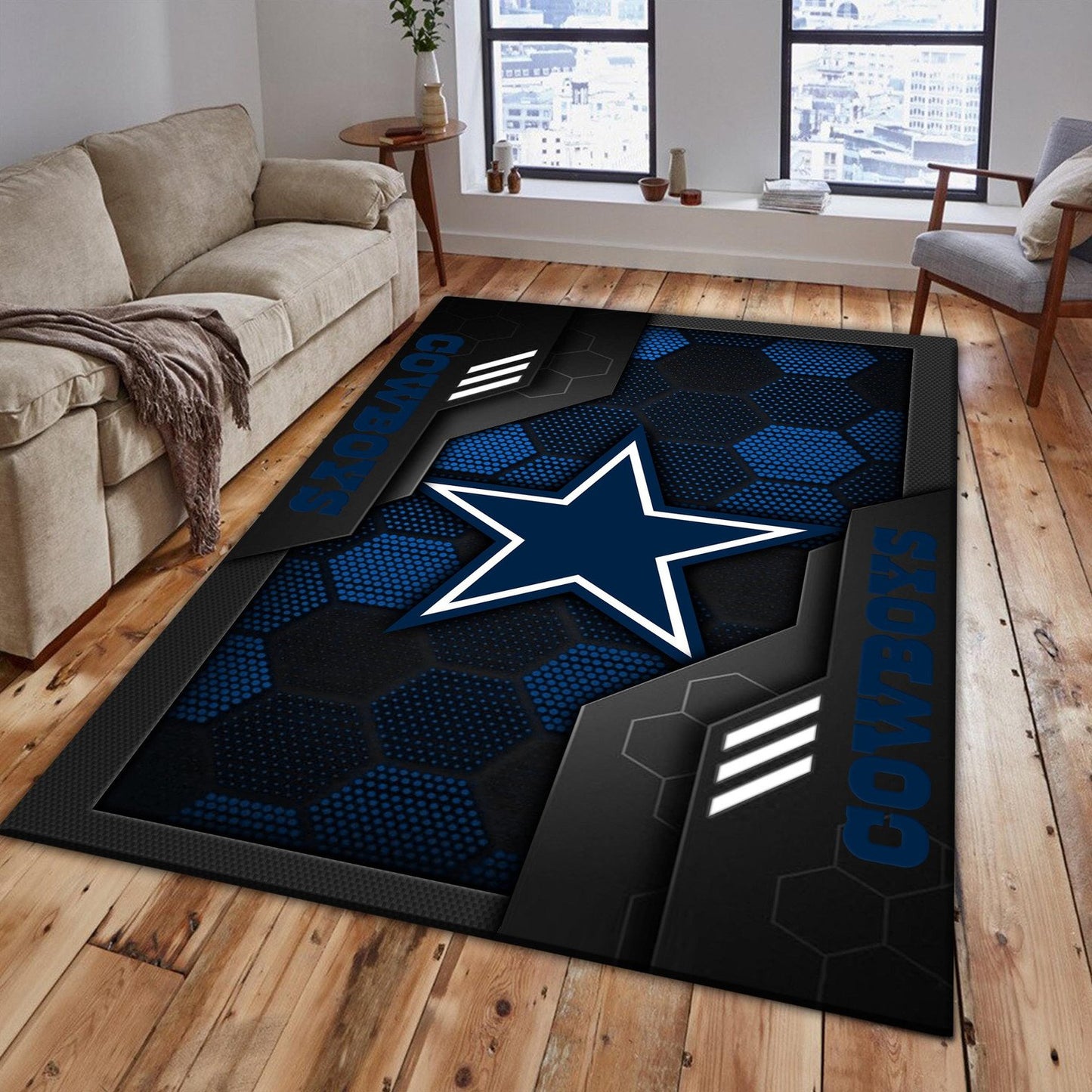 LIMITED EDITION - NEW CUSTOMIZED NFL21 DCB DALLAS COWBOYS RUG