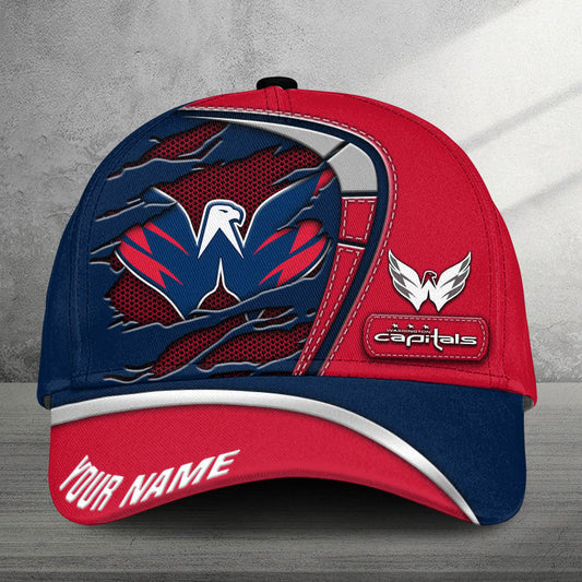 LIMITED EDITION - NEW CUSTOMIZED NHL10 WCP WASHINGTON CAPITALS CLASSIC CAP