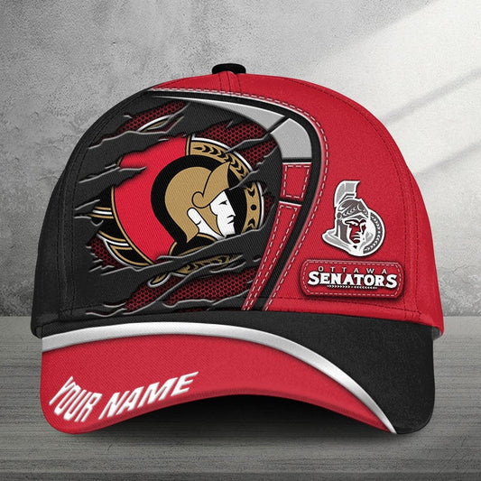 LIMITED EDITION - NEW CUSTOMIZED NHL29 OSN OTTAWA SENATORS CLASSIC CAP