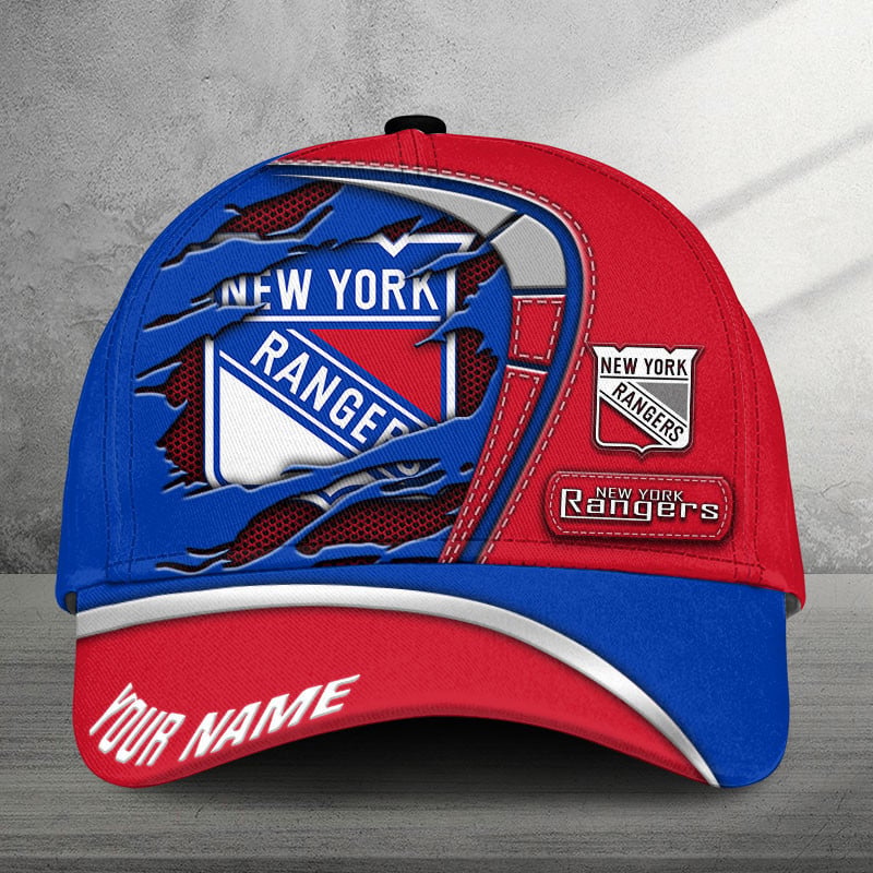 LIMITED EDITION - NEW CUSTOMIZED NHL24 NYR NEW YORK RANGERS CLASSIC CAP