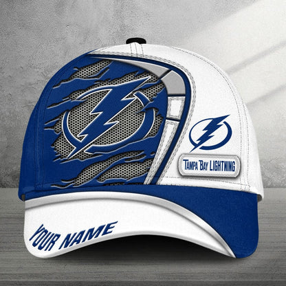 LIMITED EDITION - NEW CUSTOMIZED NHL12 TPL TAMPA BAY LIGHTNING CLASSIC CAP
