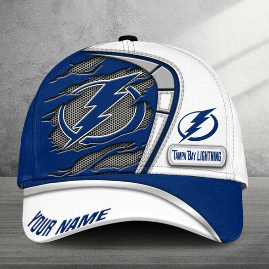 LIMITED EDITION - NEW CUSTOMIZED NHL12 TPL TAMPA BAY LIGHTNING CLASSIC CAP