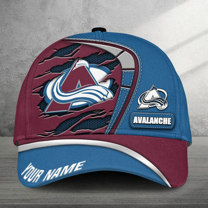 LIMITED EDITION - NEW CUSTOMIZED NHL05 CAL COLORADO AVALANCHE CLASSIC CAP