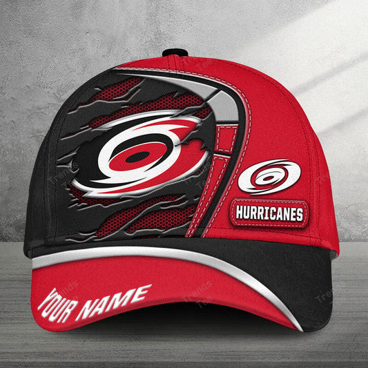 LIMITED EDITION - NEW CUSTOMIZED NHL07 CLH CAROLINA HURRICANES CLASSIC CAP