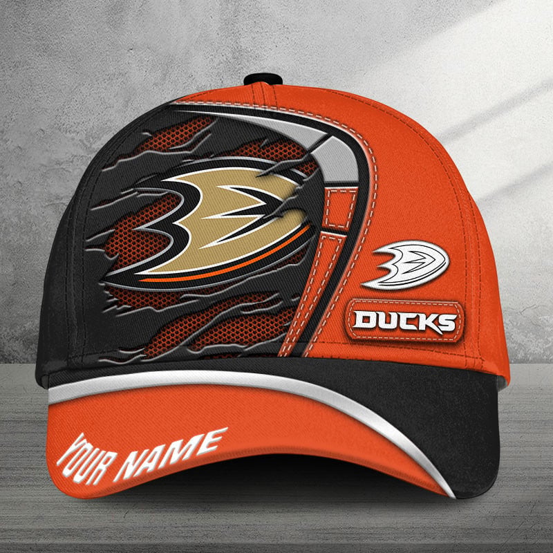 LIMITED EDITION - NEW CUSTOMIZED NHL09 AHD ANAHEIM DUCKS CLASSIC CAP