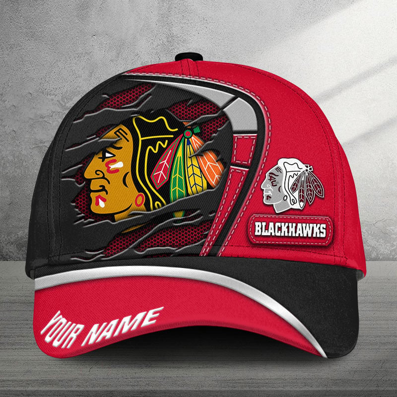 LIMITED EDITION - NEW CUSTOMIZED NHL08 CBH CHICAGO BLACKHAWKS CLASSIC CAP