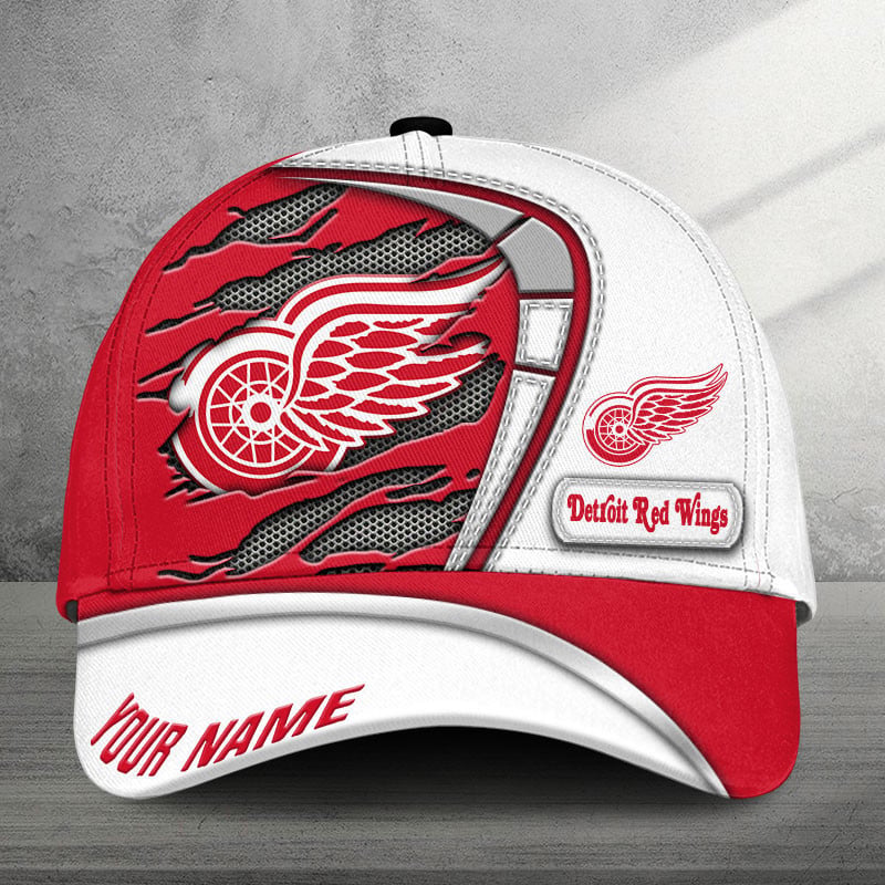 LIMITED EDITION - NEW CUSTOMIZED NHL22 DRW DETROIT RED WINGS CLASSIC CAP