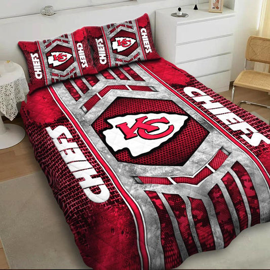 LIMITED EDITION - NEW PREMIUM NFL01 KCC KANSAS CITY CHIEFS BEDDING SET