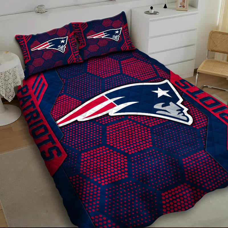LIMITED EDITION - NEW PREMIUM NFL27 NEP NEW ENGLAND PATRIOTS BEDDING SET