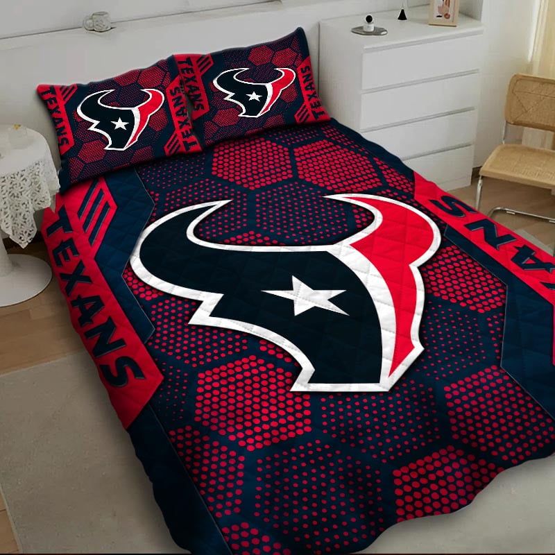 LIMITED EDITION - NEW PREMIUM NFL15 HTT HOUSTON TEXANS BEDDING SET