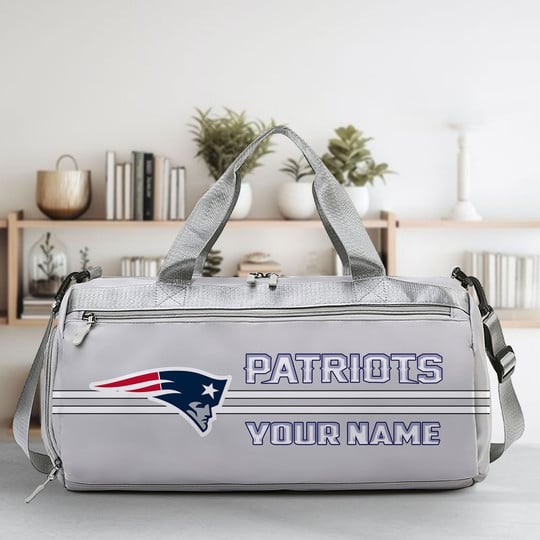 LIMITED EDITION - NEW CUSTOMIZED NFL27 NEP NEW ENGLAND PATRIOTS SPORTS FITNESS BAG