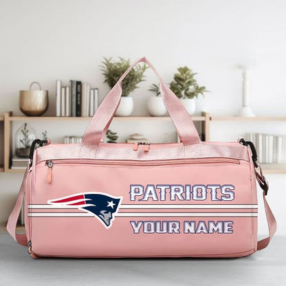 LIMITED EDITION - NEW CUSTOMIZED NFL27 NEP NEW ENGLAND PATRIOTS SPORTS FITNESS BAG